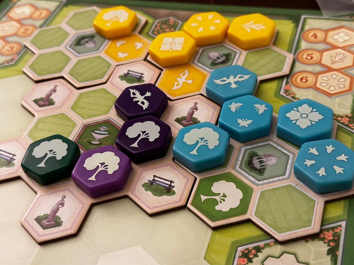 The board game Azul: Queen’s Garden