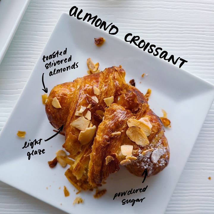 Eclairons Almond Croissant