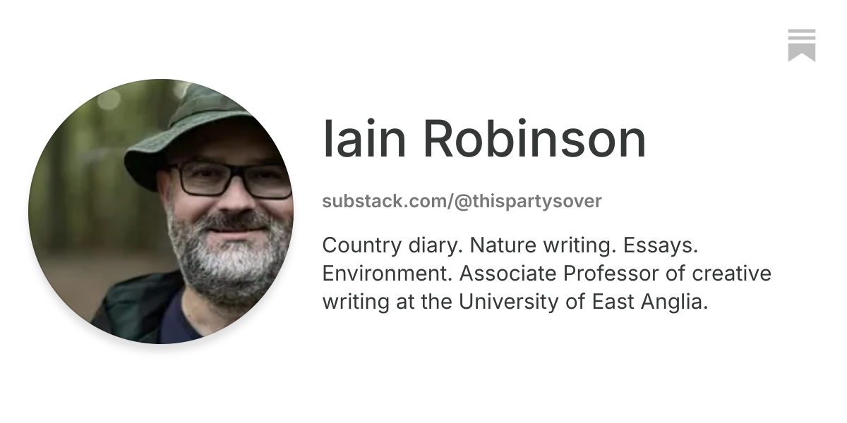 Iain Robinson | Substack