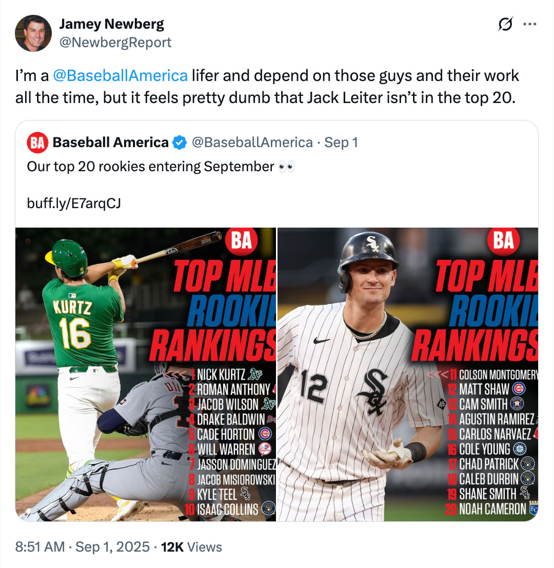 Sunday hops, 9-14-25. - by Jamey Newberg