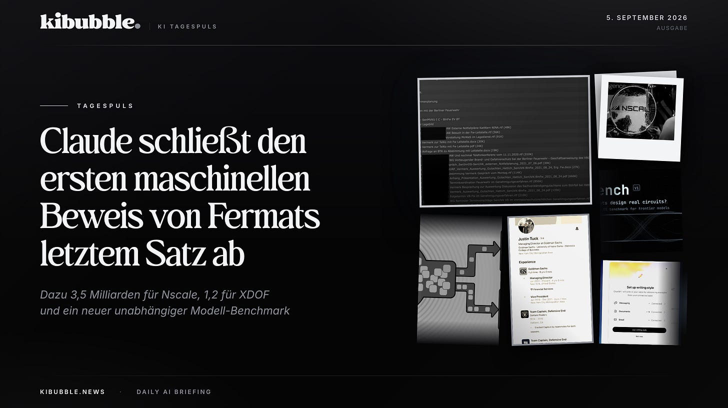 Claude formalisiert Fermats letzten Satz erstmals in Lean Claude formalisiert Fermats letzten Satz erstmals in Lean