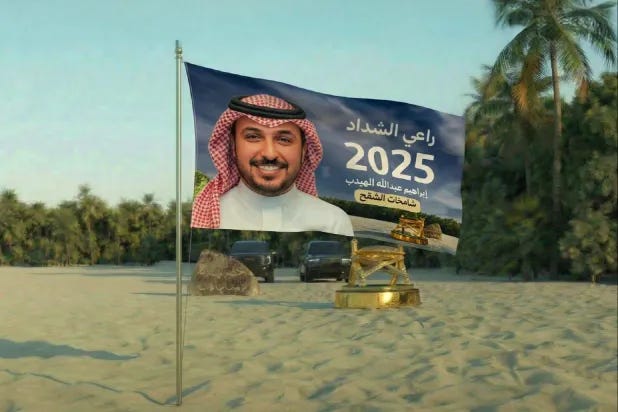 صحيفة الشرق الأوسط - رياضة | «راعي النظر»: إبراهيم المهيدب يحلق بجائزة  الشداد