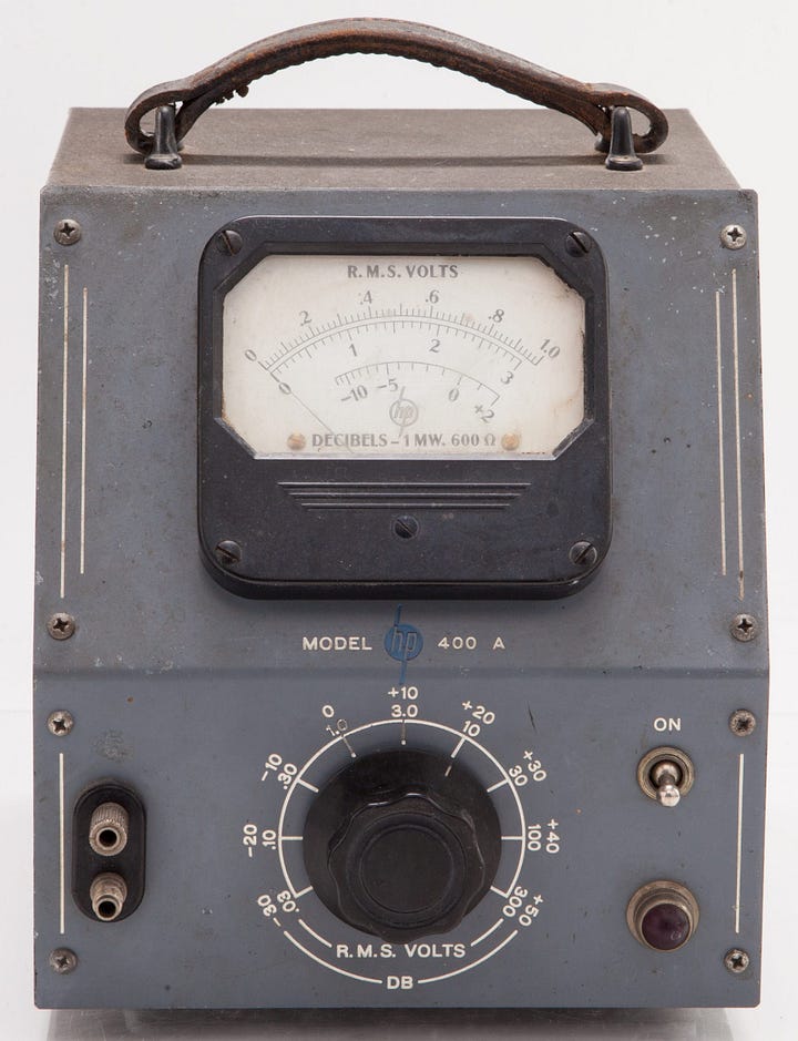 Body voltage meters of yesterday vs today
