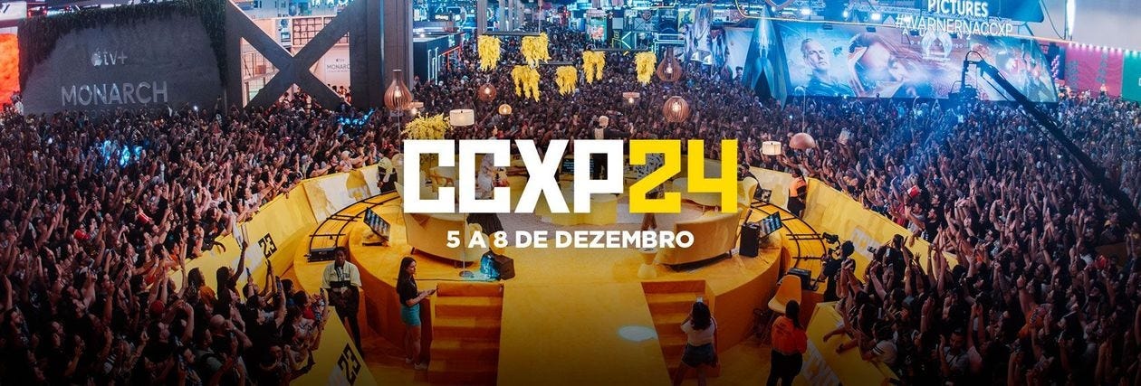 CCXP24: Vendas de ingressos iniciam no dia 09 de abril, às 12h | CCXP24