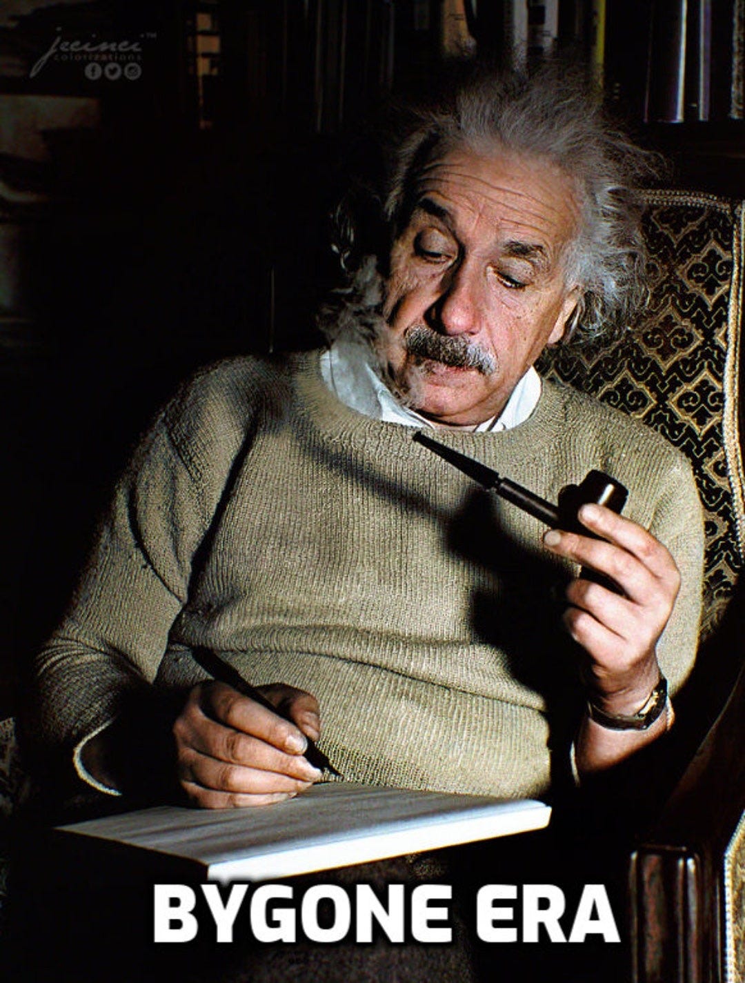 Thought Experiment : Einstein’s patent clerk diary if he reviewed Google’s Transformer patent