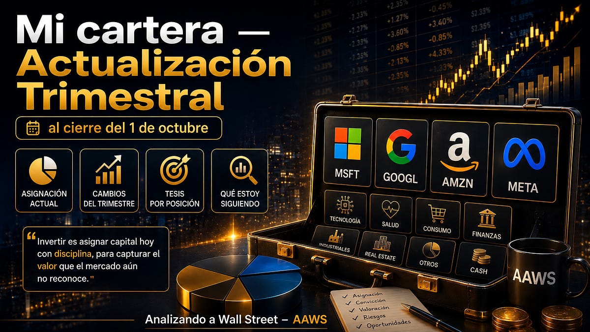 Mi cartera — actualización octubre 2026