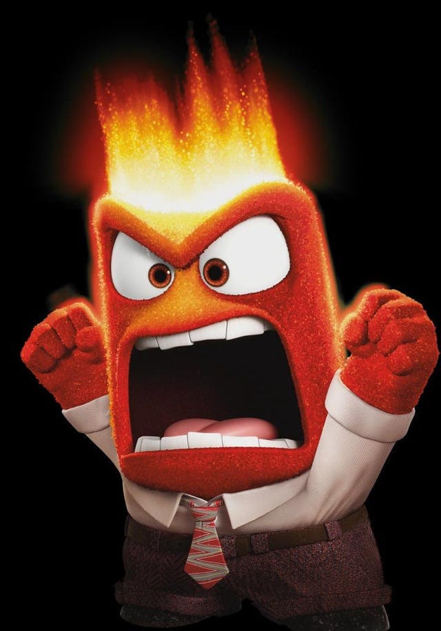 Anger once said… : r/insideout