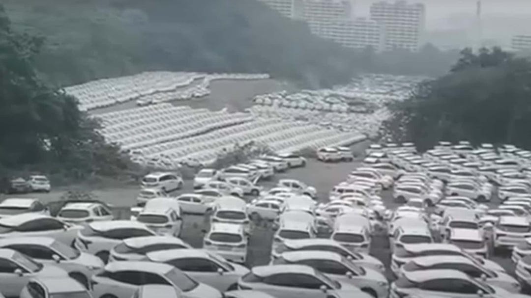 See China’s Abandoned EV Graveyard: Thousands Of Cars Rot In Huge ...