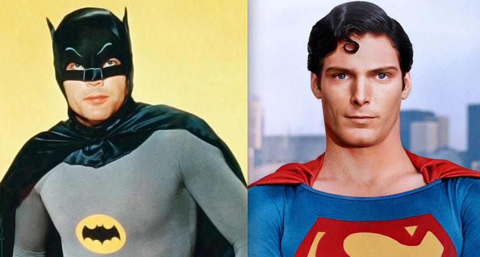 DC's Touching Tribute to ADAM WEST & CHRISTOPHER REEVE | 13th Dimension,  Comics, Creators, Culture