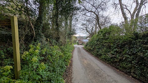 The Teign Valley area
