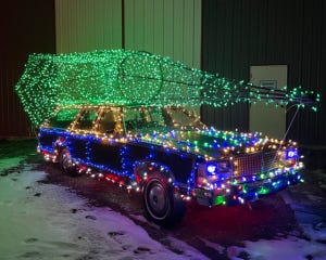 Edmonton Playgrounds Holiday Light-ups and Santa Parades Candy Cane Lane