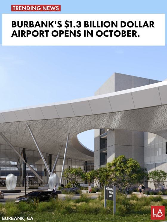 Hollywood Burbank replacement terminal