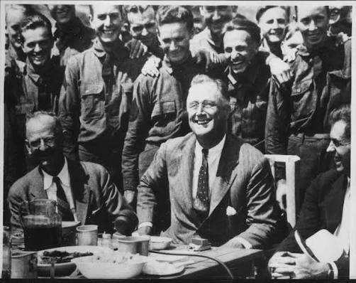 FDR with the Civilian Conservation Corps