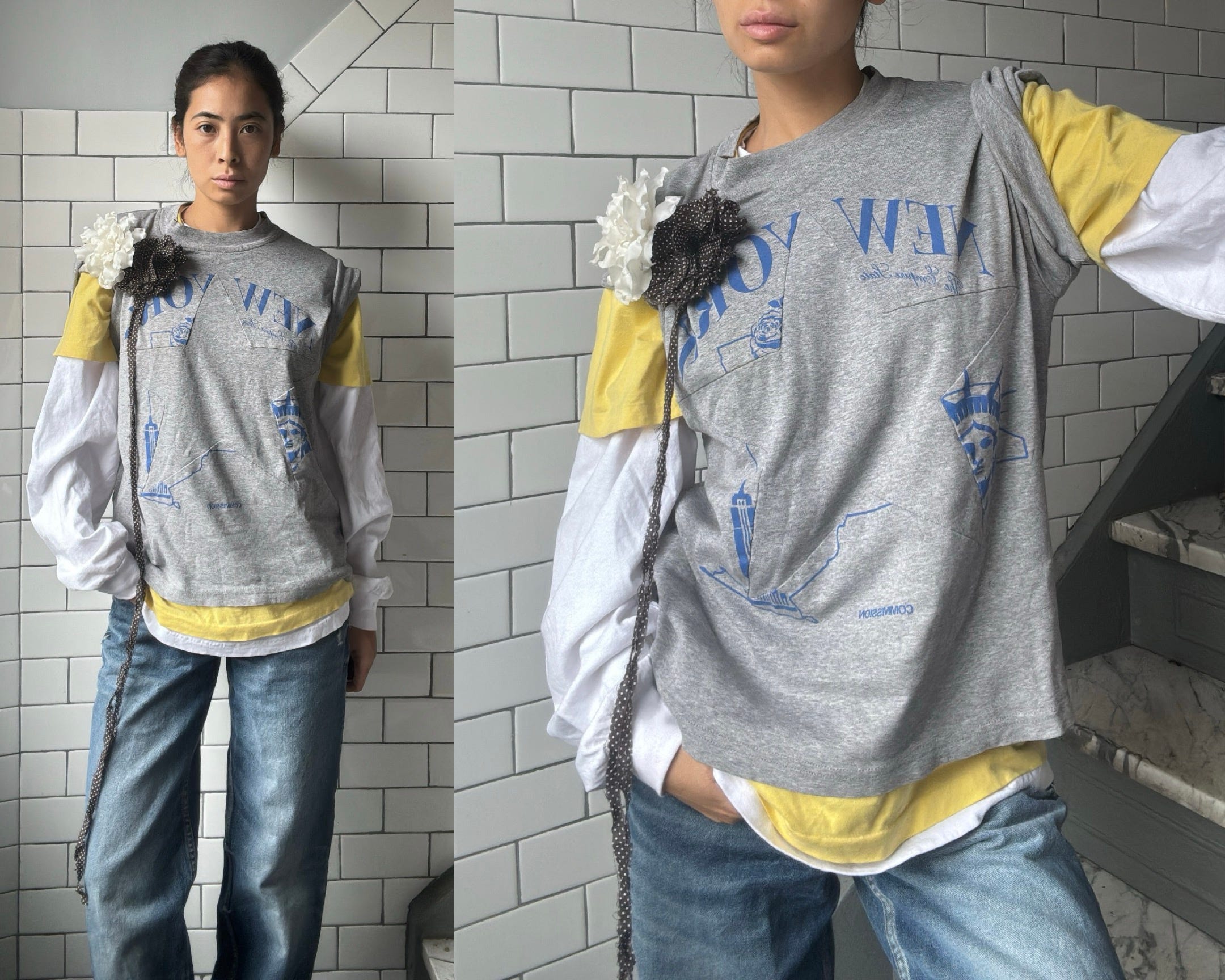 Your Guide to Layering T-Shirts - by Michelle Li
