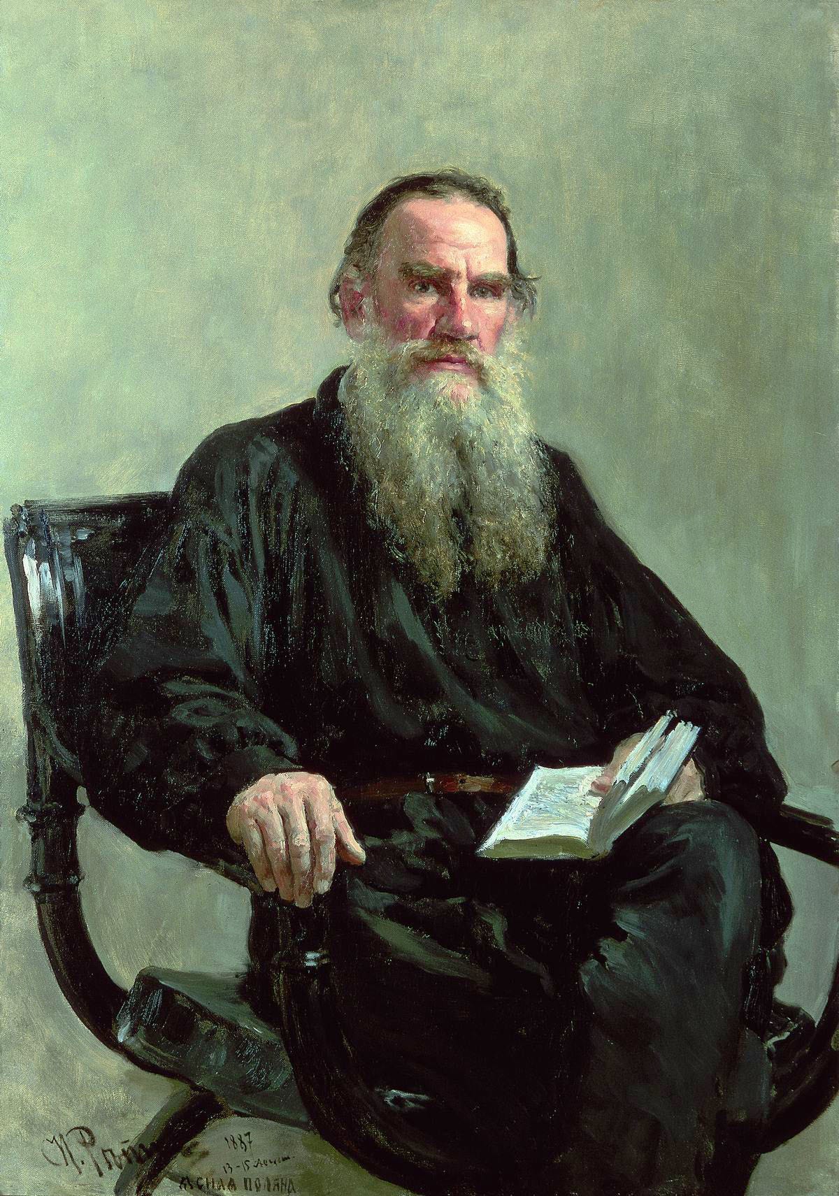 File:Ilya Efimovich Repin (1844-1930) - Portrait of Leo Tolstoy (1887).jpg  - Wikimedia Commons