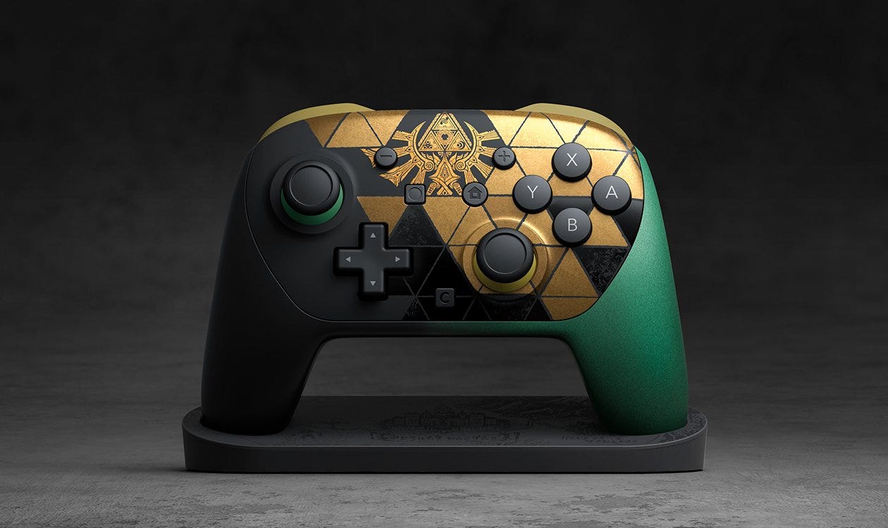 The Legend of Zelda 40th anniversary edition Nintendo Switch 2 Pro Controller The Legend of Zelda 40th anniversary edition Nintendo Switch 2 Pro Controller