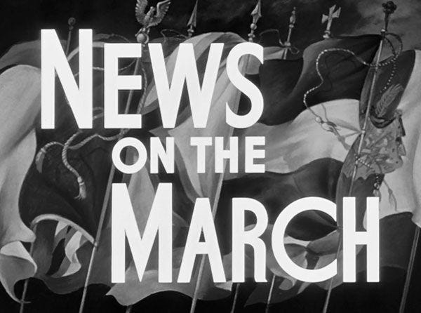 Sports) news on the march