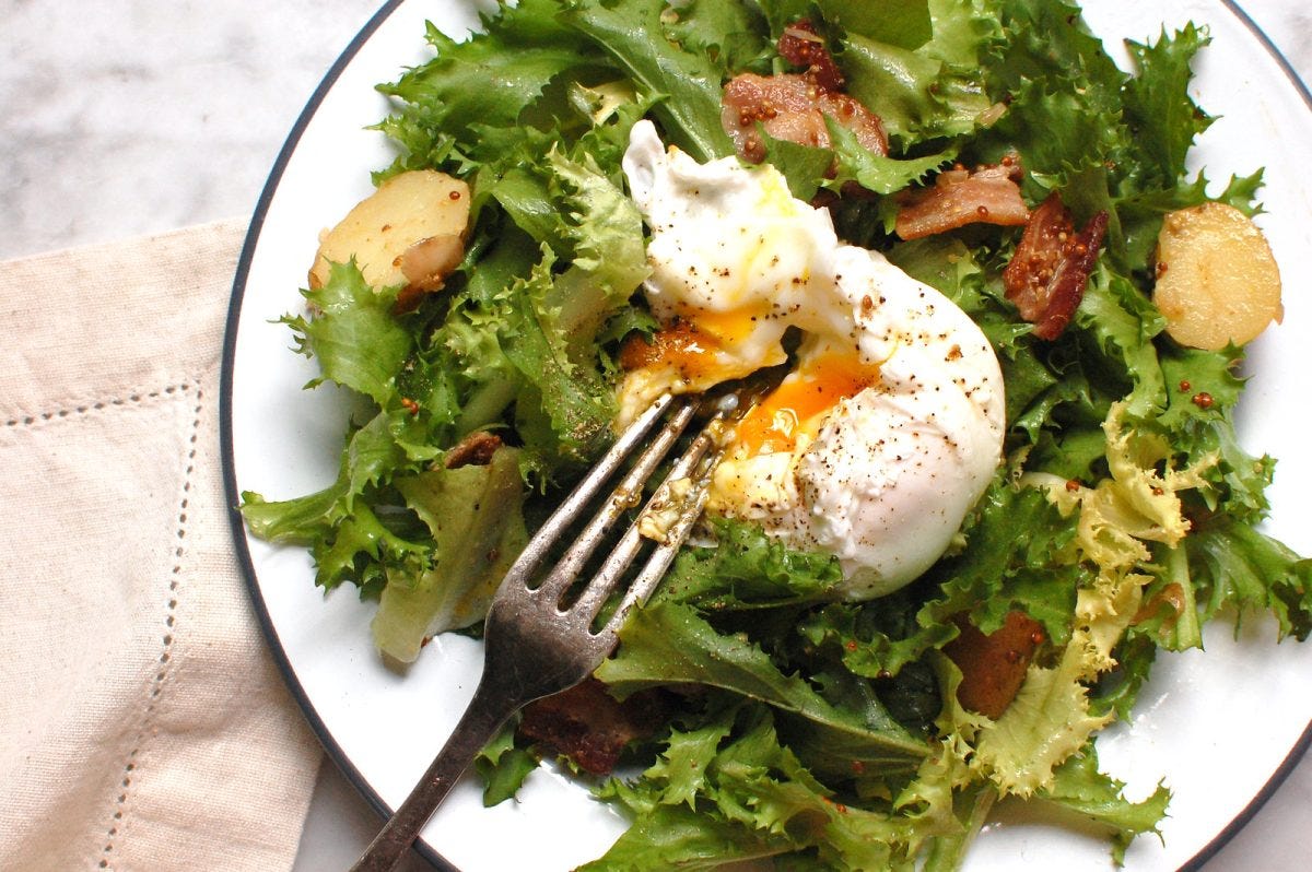 Authentic French Salade Lyonnaise recipe Authentic French Salade Lyonnaise recipe