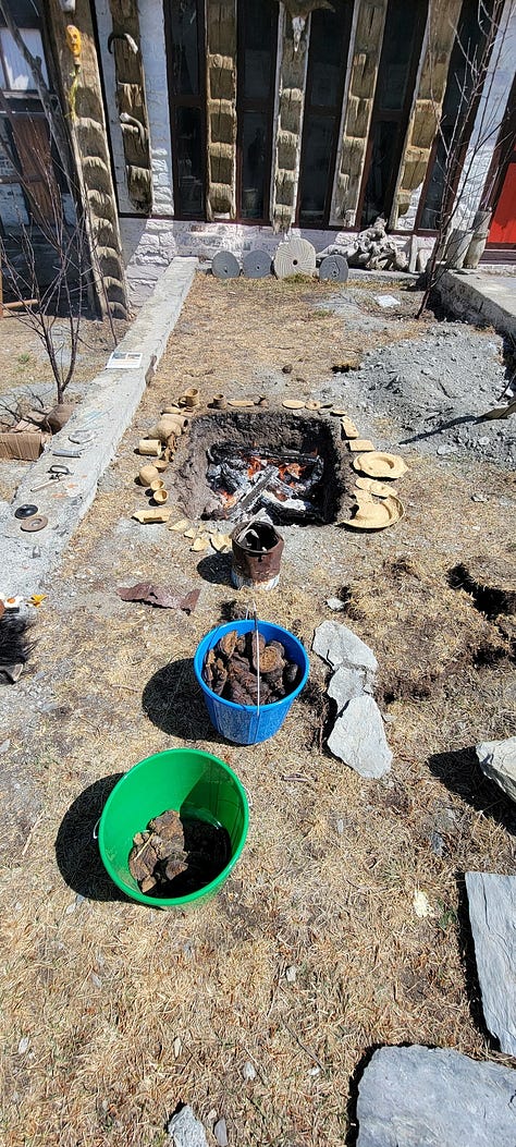Manang Artist Residency Pit Kiln