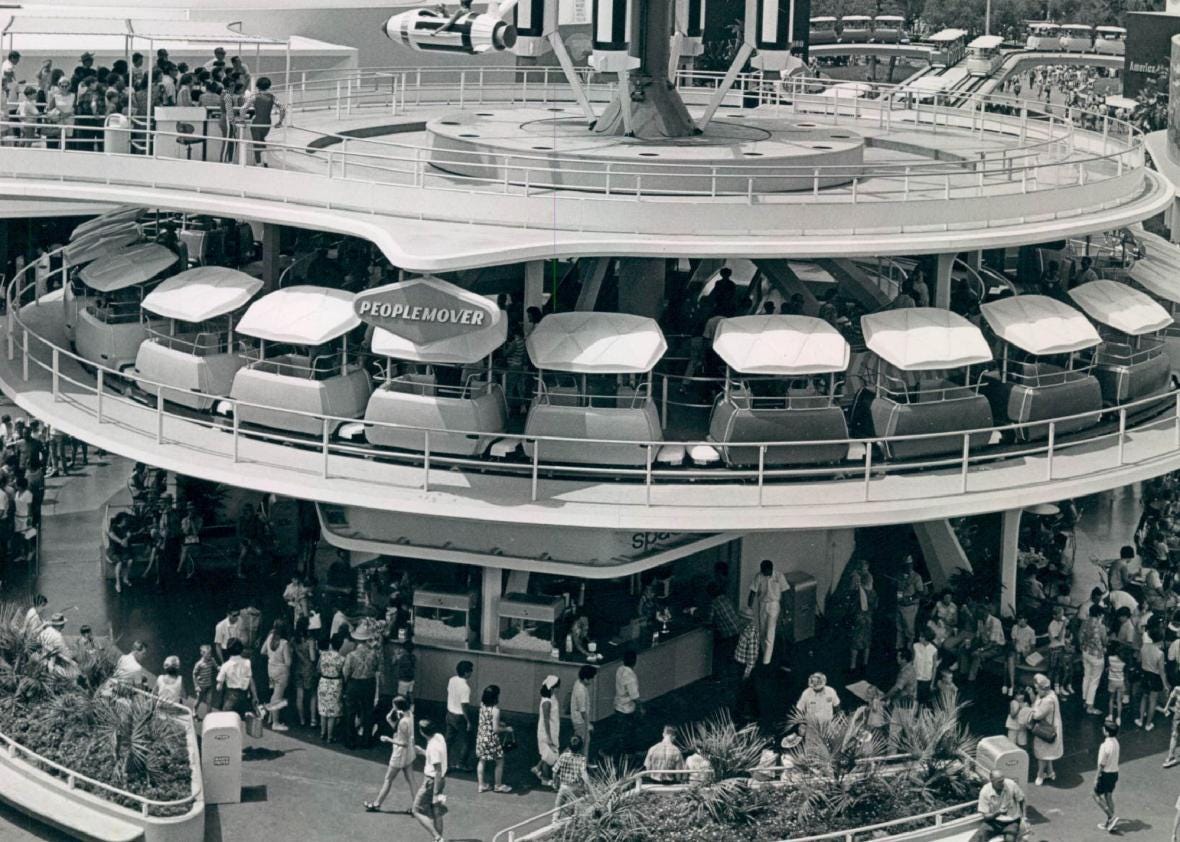 Disneyland's Tomorrowland was once an ode to a utopian future.