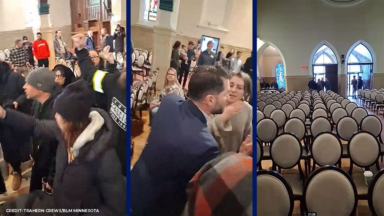Department of Justice investigating anti-ICE protest at St. Paul church | FOX 9 Minneapolis-St. Paul Department of Justice investigating anti-ICE protest at St. Paul church | FOX 9 Minneapolis-St. Paul