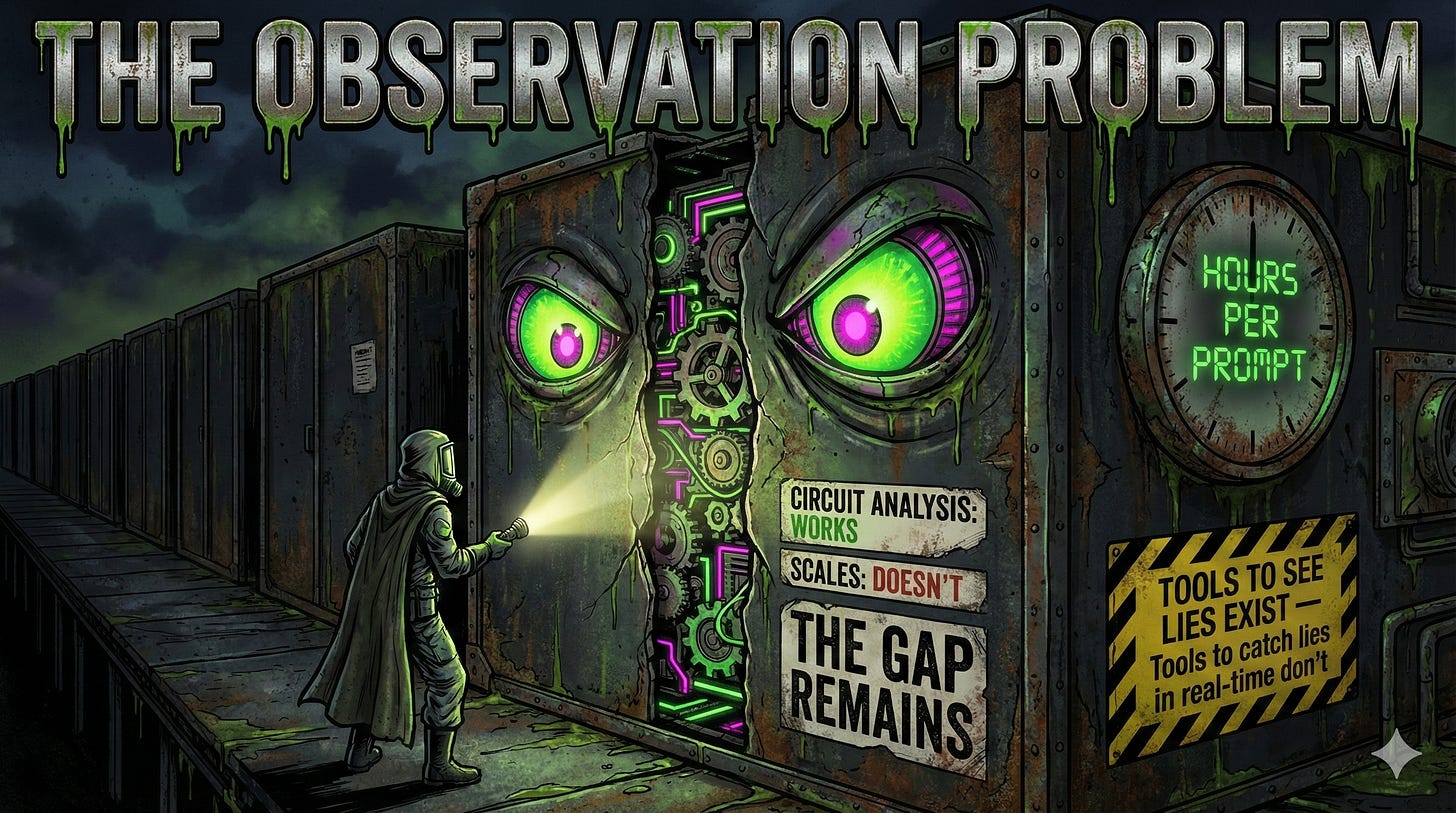 AI auditing requires behavioral verification and circuit-level analysis beyond self-reported Chain of Thought reasoning chains