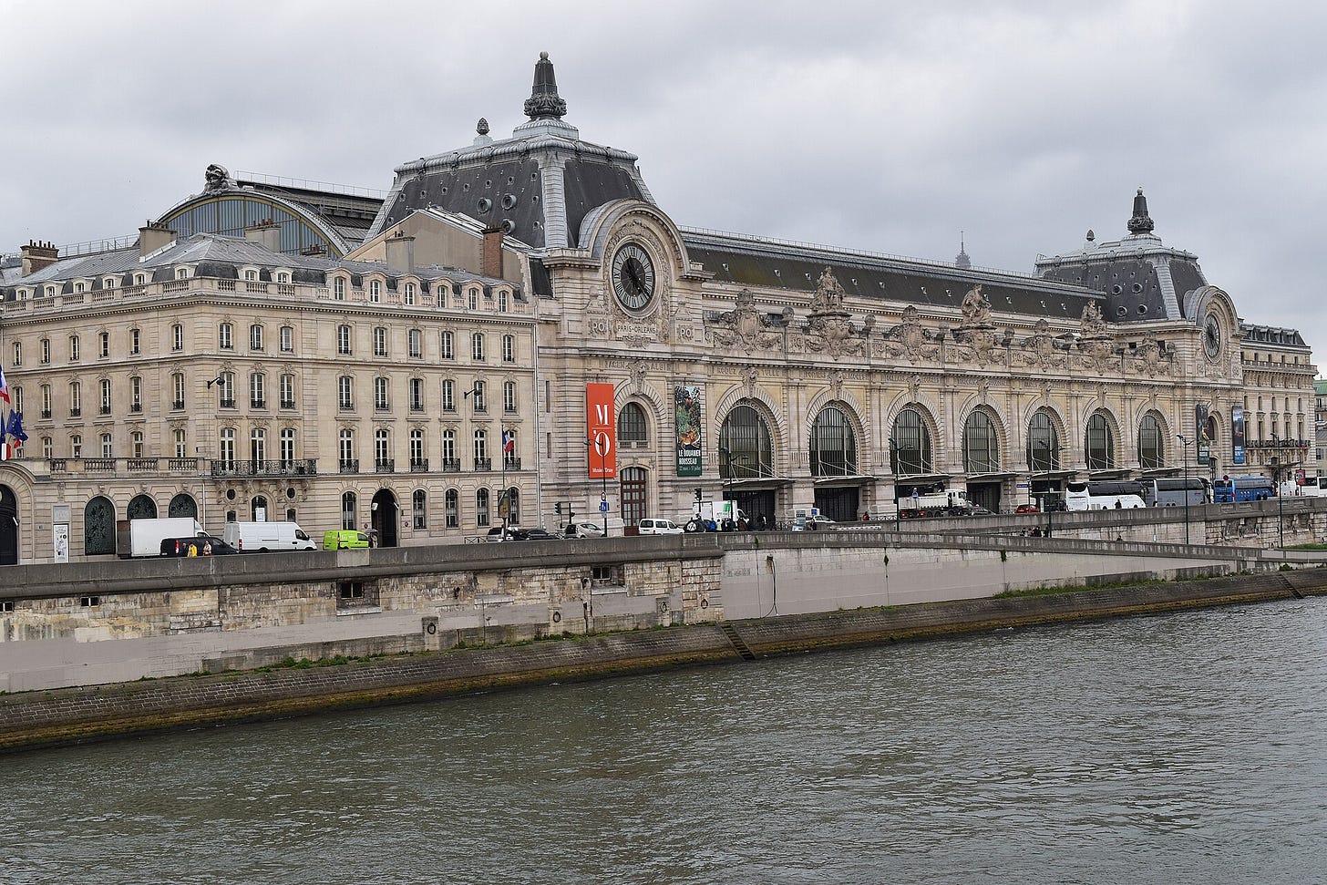 The exterior of the Musee d'Orsay in Paris, where the painting has hung since 1922. The exterior of the Musee d'Orsay in Paris, where the painting has hung since 1922.