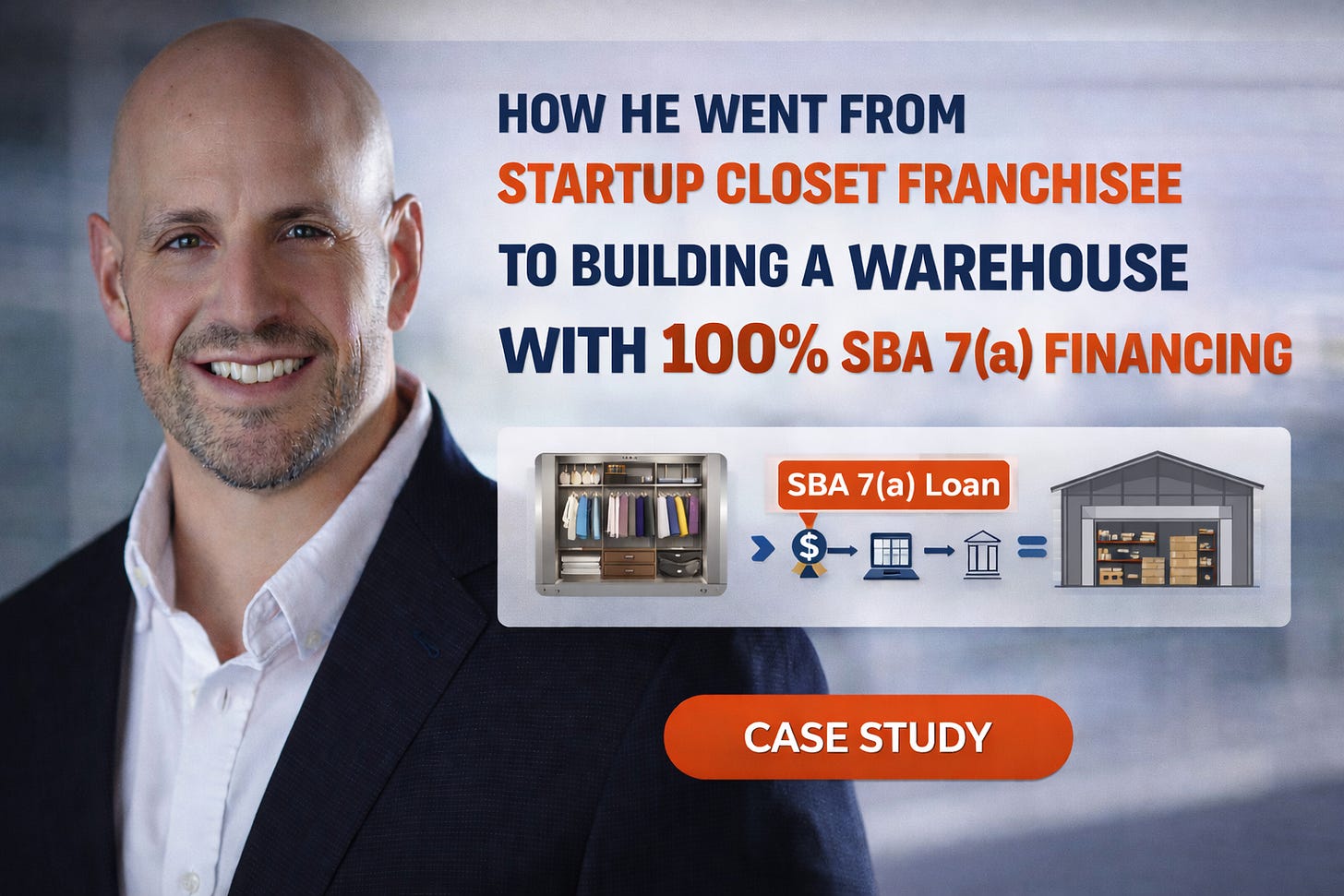 learn how a franchise owner used SBA 7(a) financing to build a warehouse learn how a franchise owner used SBA 7(a) financing to build a warehouse