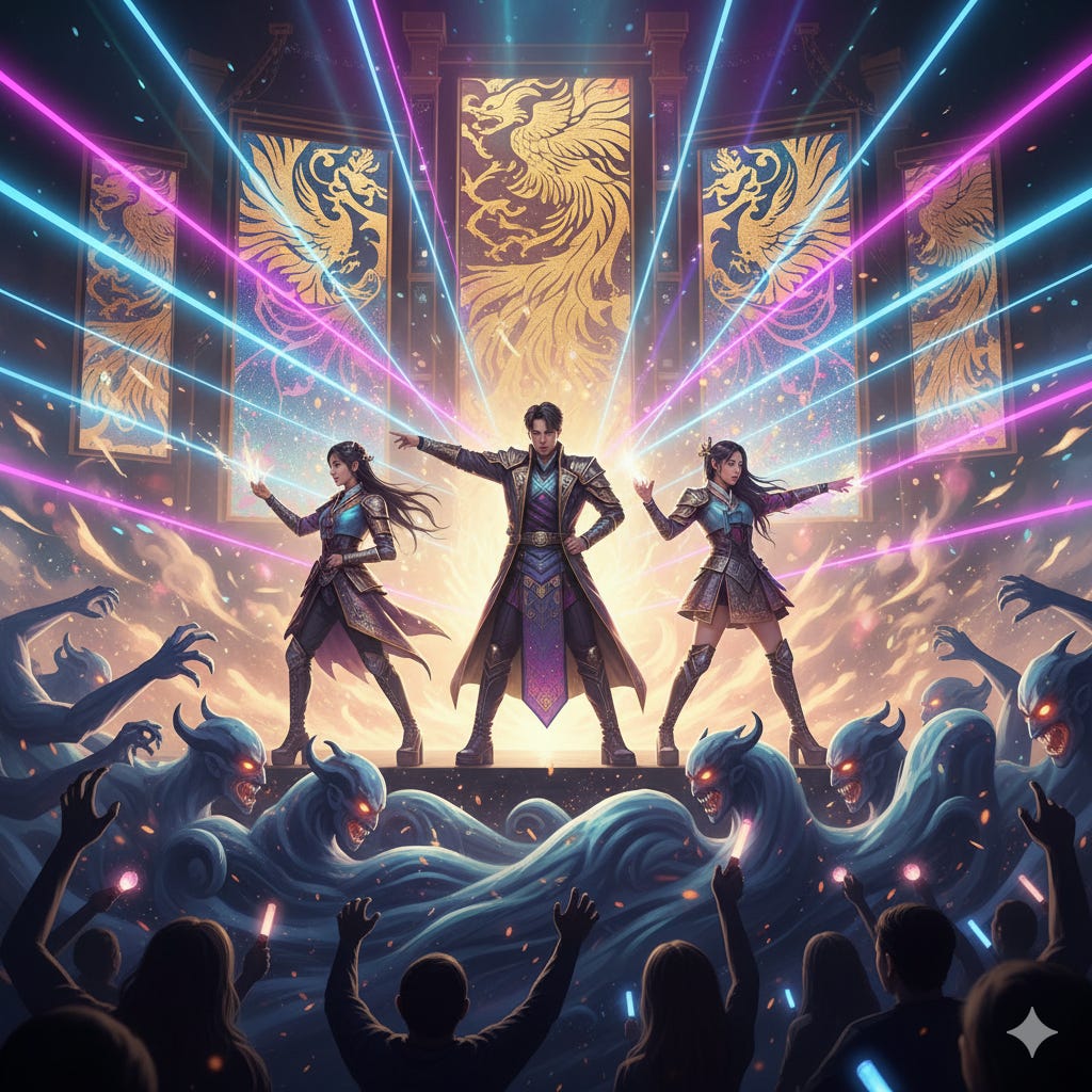 KPop Demon Hunters: - by Conrad T Hannon