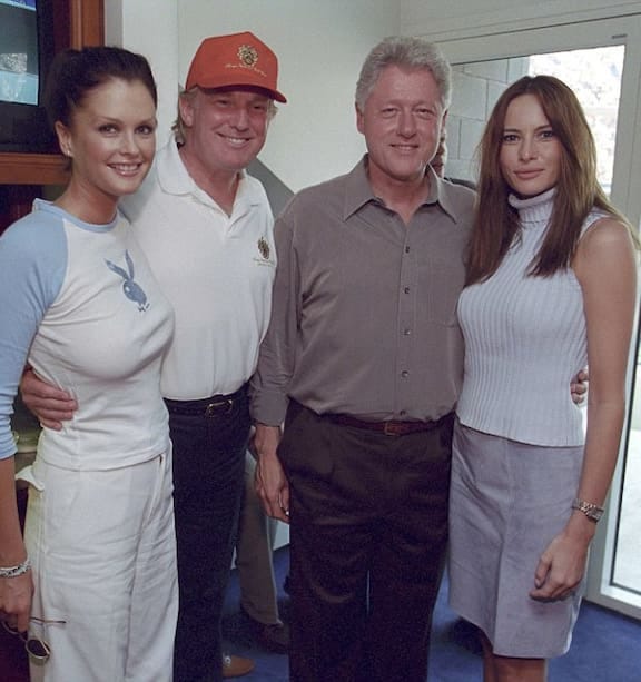 When Kiwi model Kylie Bax met Donald Trump and Bill Clinton ...