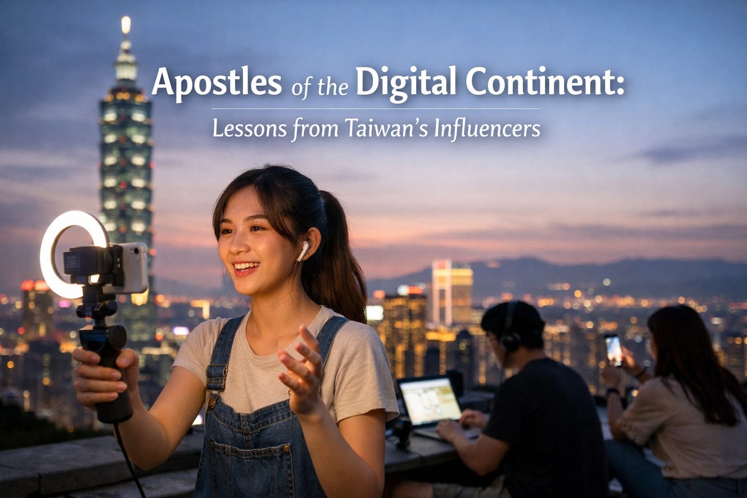 [HERO] Apostles of the Digital Continent: Lessons from Taiwan’s Influencers| Dr. Marcus Peter