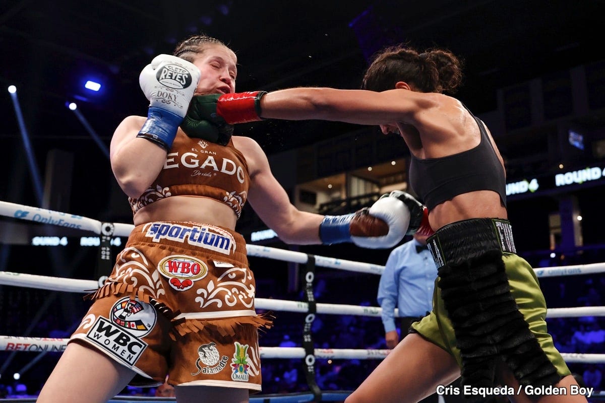 Image: Gabriela Fundora Dominates Badillo And Is Now Contemplating Going Down A Weight Class