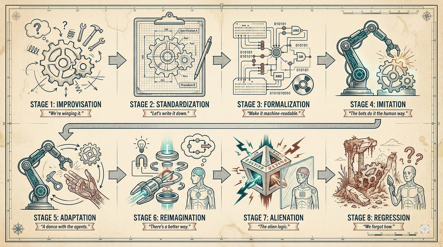 8 Stages of The Tragedy of the Agents 8 Stages of The Tragedy of the Agents