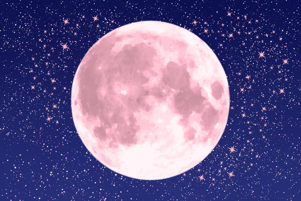 Strawberry Moon created by Alyssa Ostrander