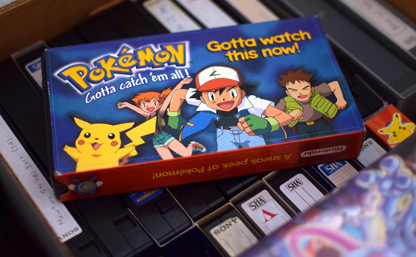 Chris’s promotional Pokémon video introducing Pokémon to the United States