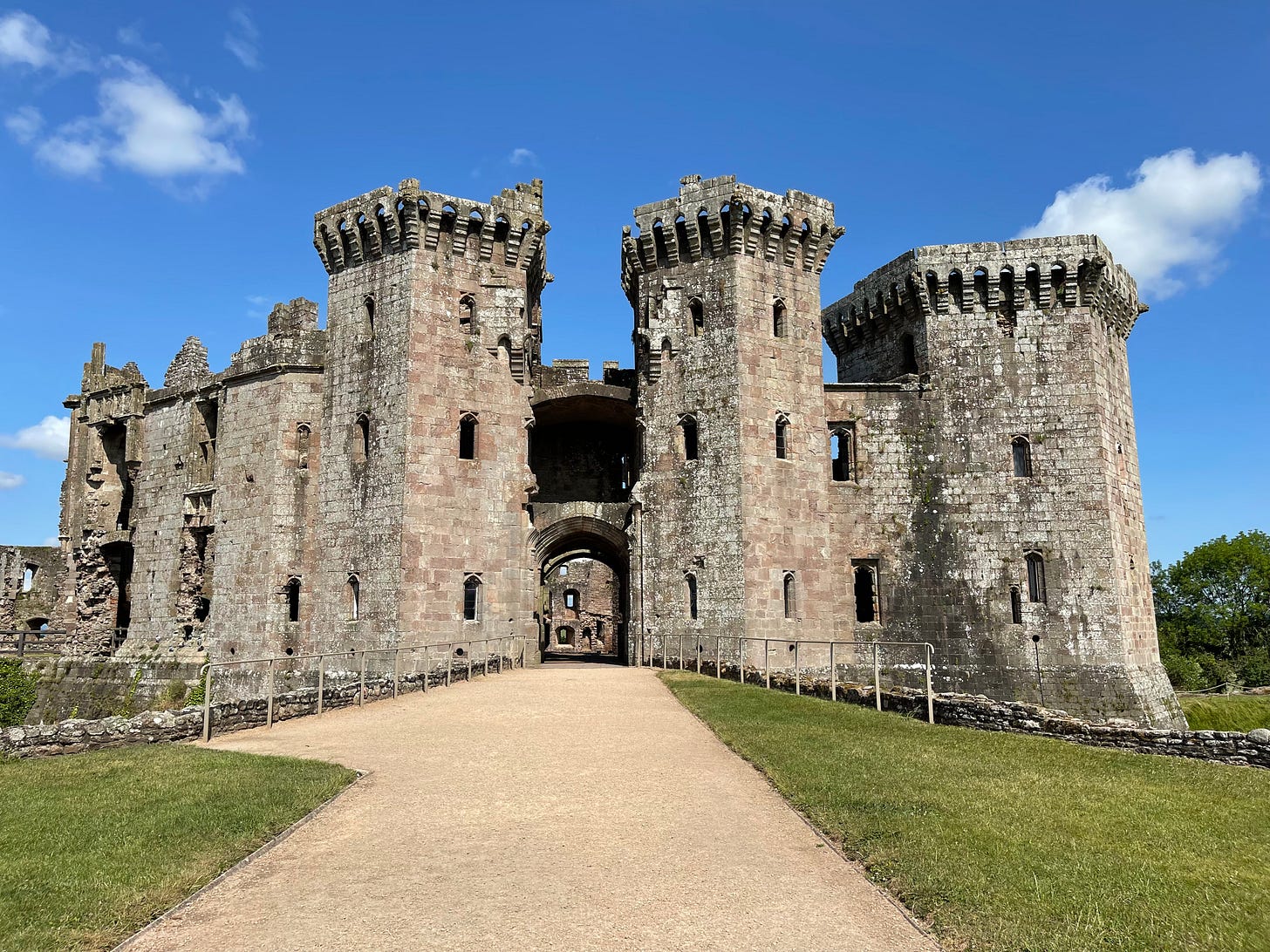 Great Gatehouse Raglan Castle Great Gatehouse Raglan Castle