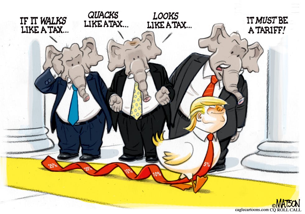 Trump Tariffs Cartoons