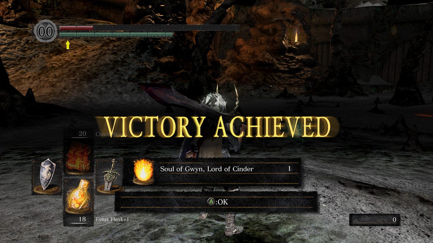 Just Beat DS1 for the very first time : r/darksouls