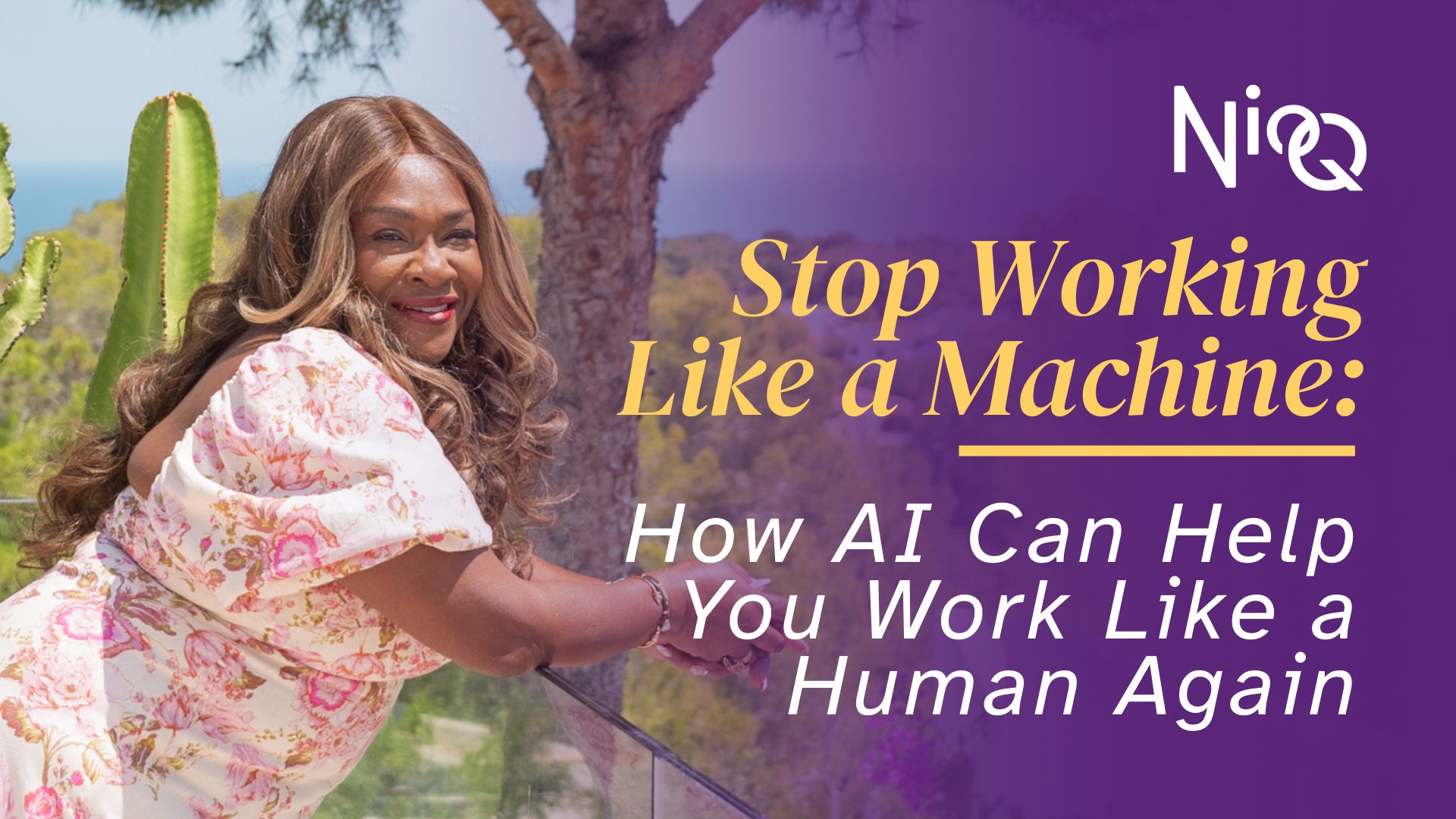 Stop Working Like a Machine: How AI Can Help You Work Like a Human Again.
