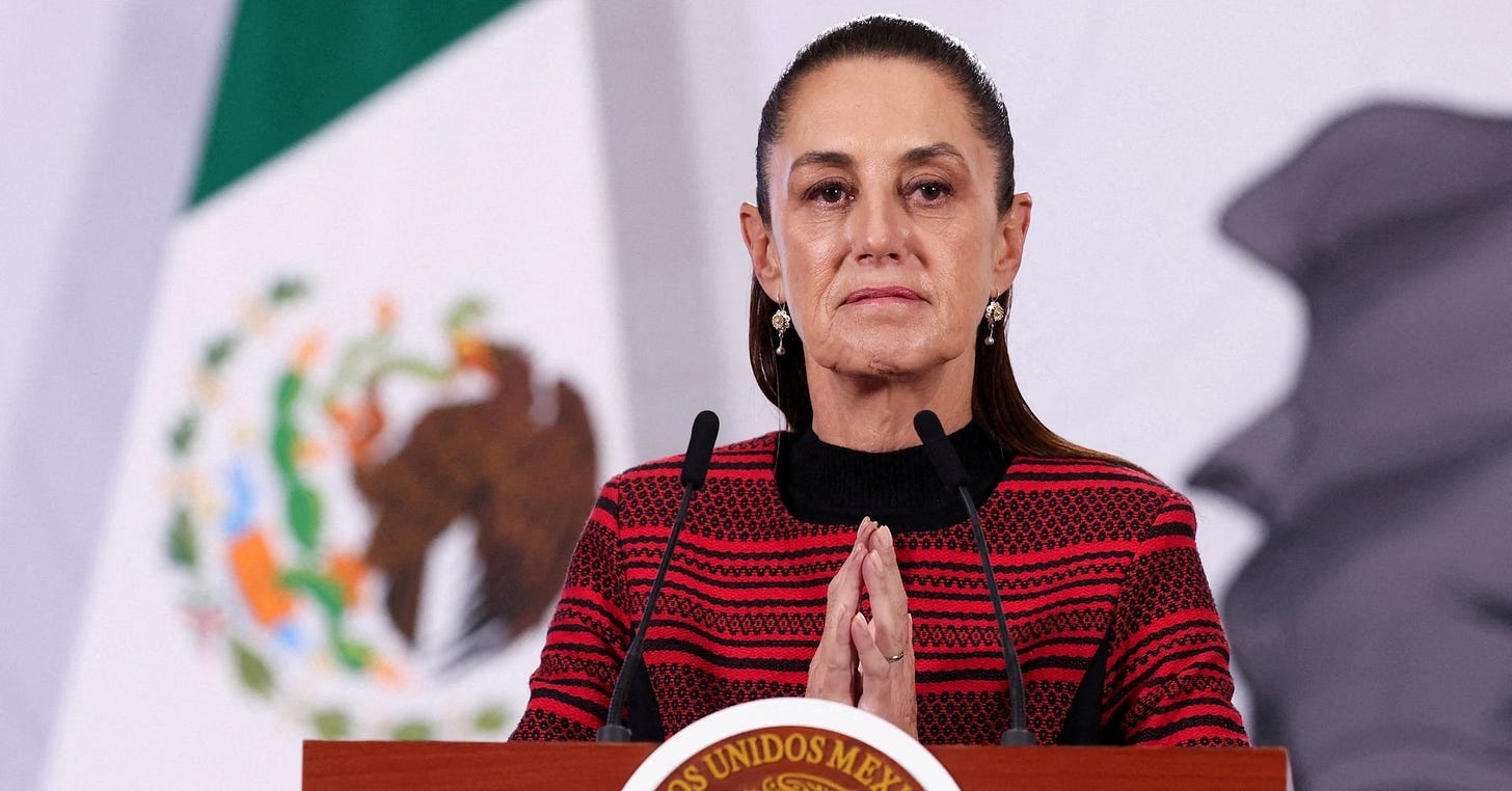 Mexico's Sheinbaum battles party split over US cartel charges | Reuters