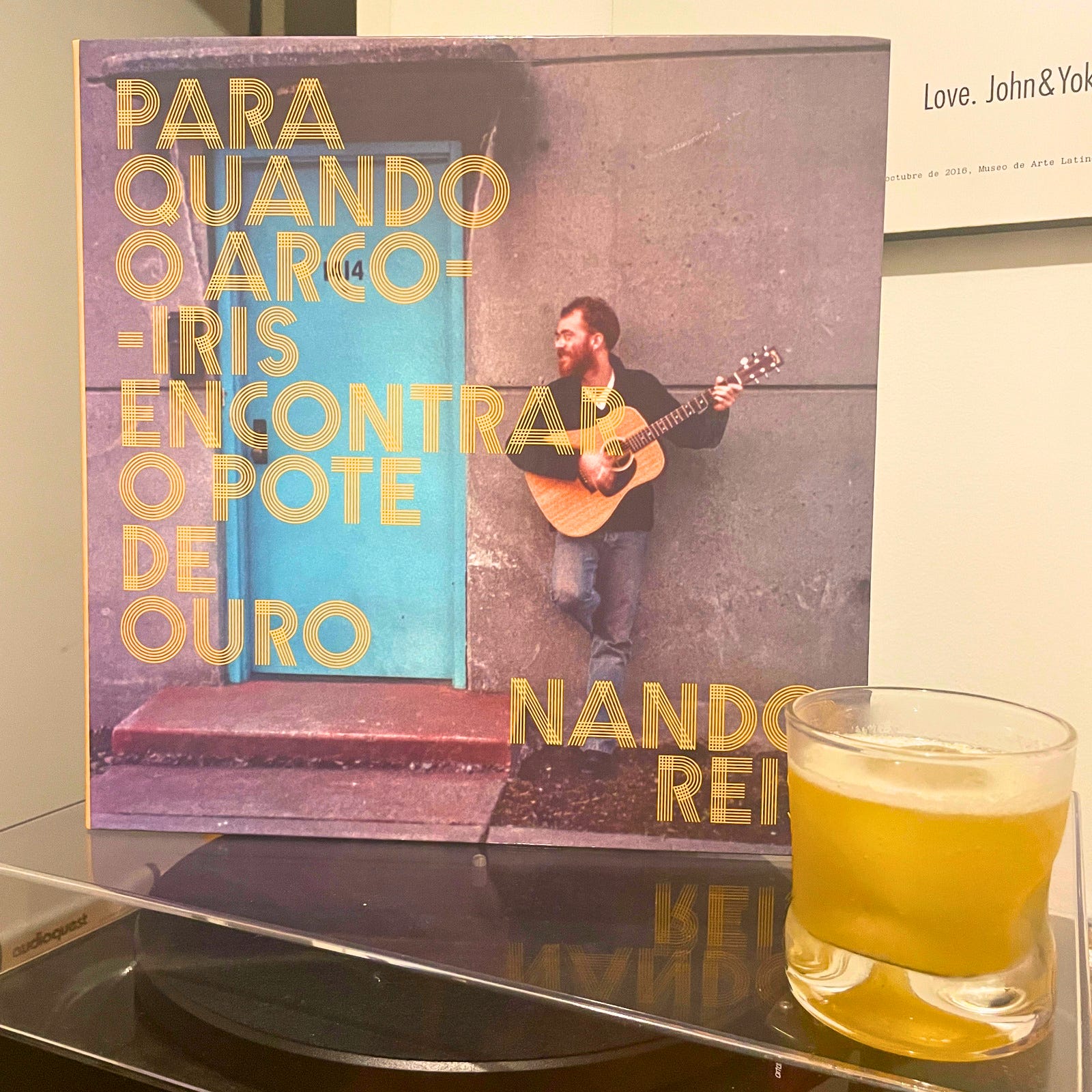 25: “Para Quando o Arco-Íris Encontrar o Pote de Ouro”, Nando Reis + Gold  Rush, image size:1600x1600