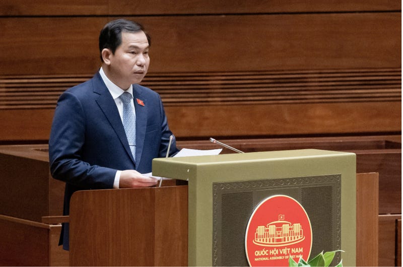 Chủ nhiệm Ủy ban Tài chính, Ngân sách Lê Quang Mạnh. 