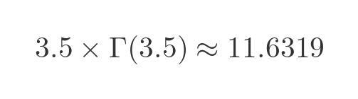 gamma function