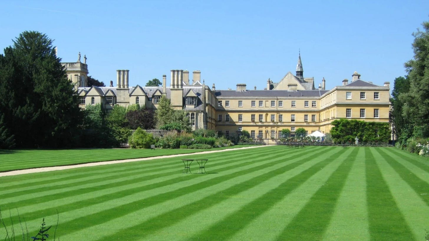 Trinity College Gardens | Events & Venues | The Oxford Magazine
