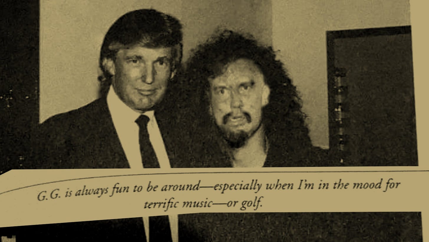Mazzini on X: "Trump and GG Allin https://t.co/m64fTuMiCK" / X