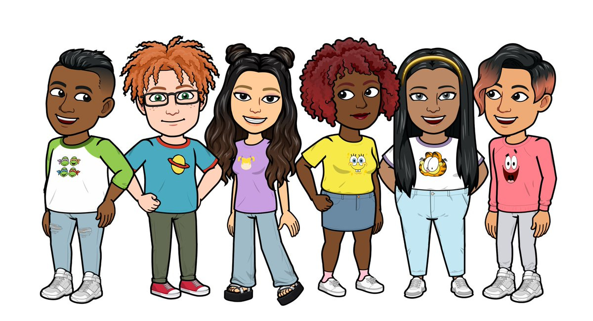 Bitmoji on Twitter: "COWABUNGA! You can now rep your favorite childhood  shows with the @Nickelodeon x Bitmoji collection 📺🧡… "