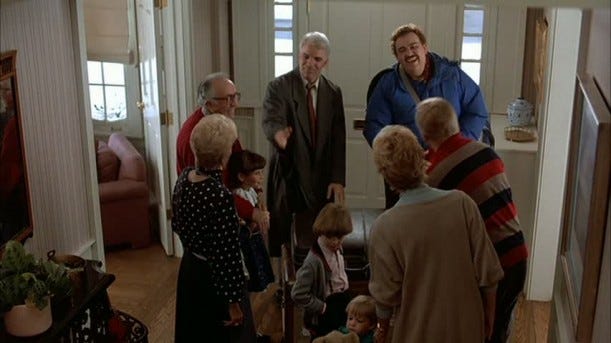 Classic Colonial House from "Planes, Trains, and Automobiles"