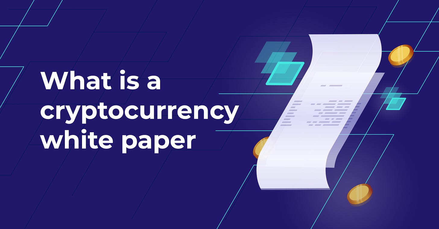 Cryptocurrency and Bitcoin White Paper - Overview of the Main Concepts