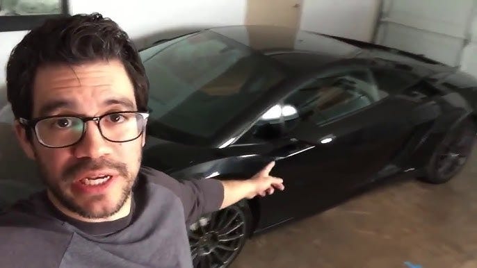 Just bought this new Lamborghini here ...