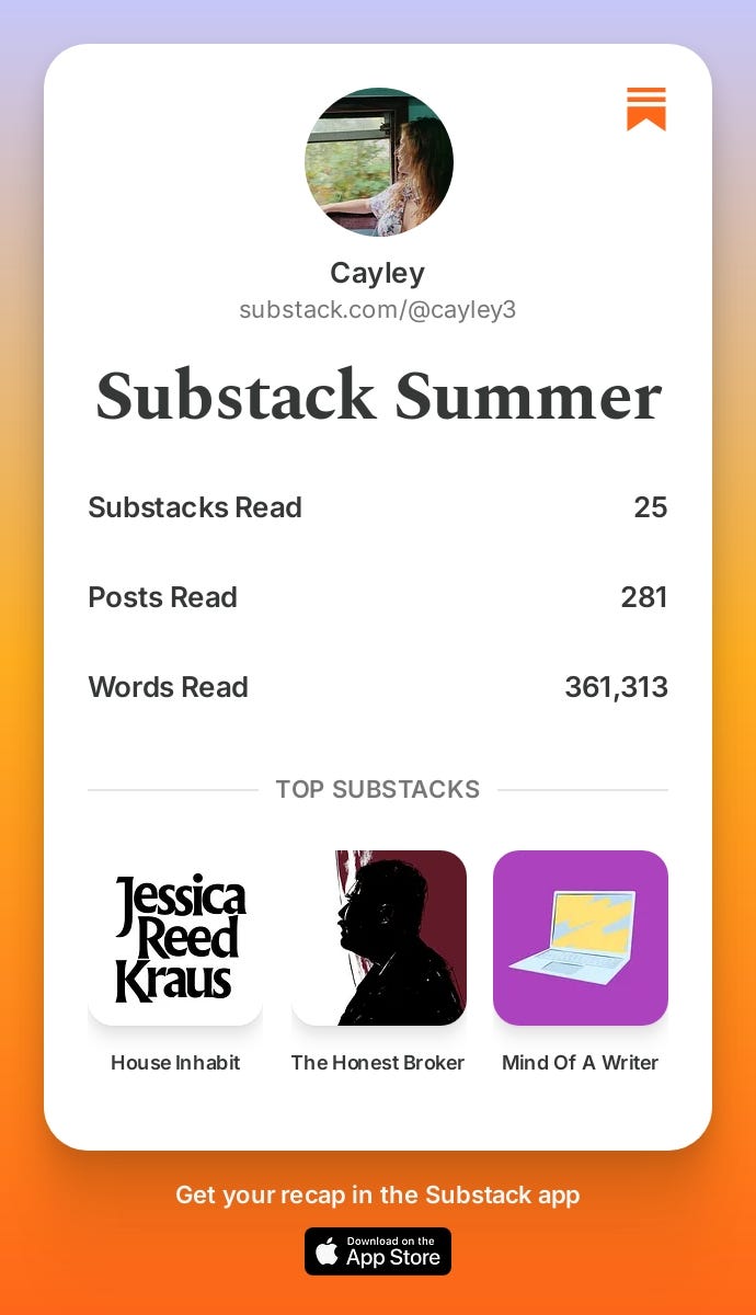 Substack Summer